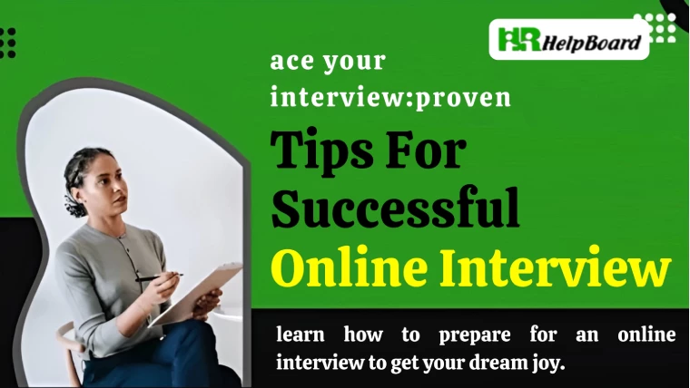 13 most important Tips for online interview