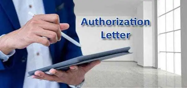 Authorization Letter