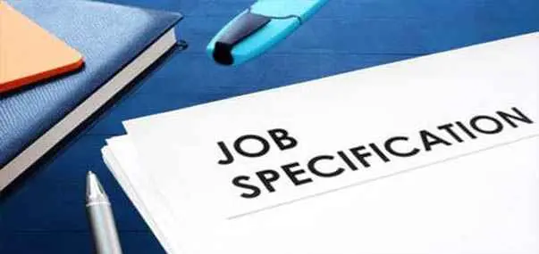 Job Specification