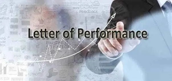 Letter of Performance