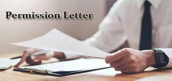 Permission Letter
