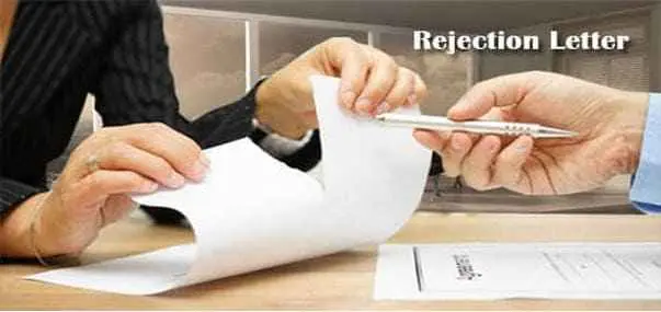 Rejection Letter