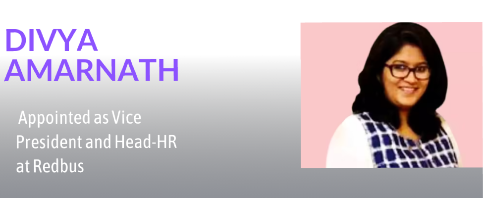 RedBus Appoints Divya Amarnath as Vice President and Head – HR